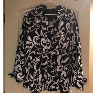 Lane Bryant burton down T-shirt sz 22